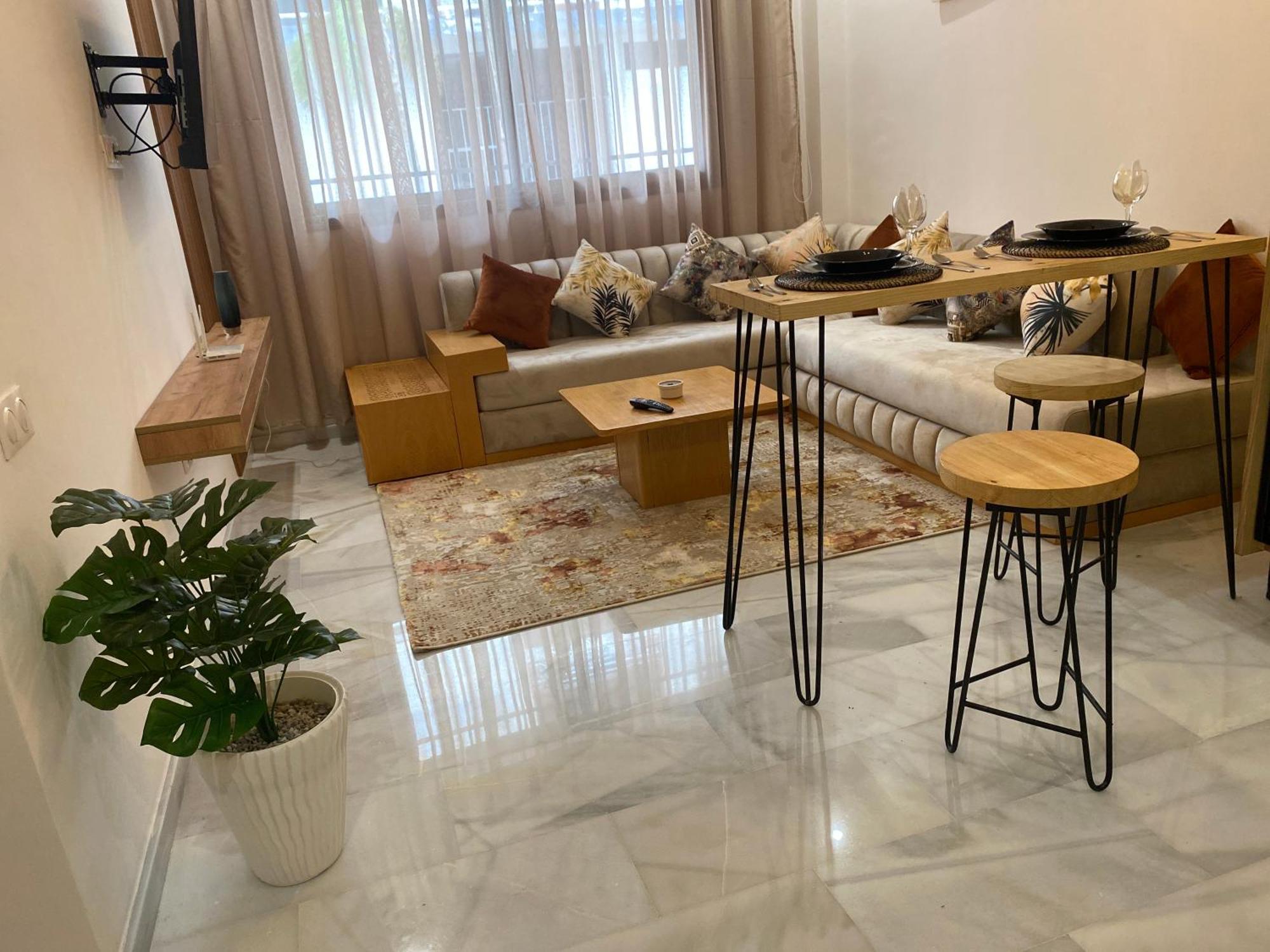 Elegance En 40 Metres Nouaceur Apartment Bagian luar foto