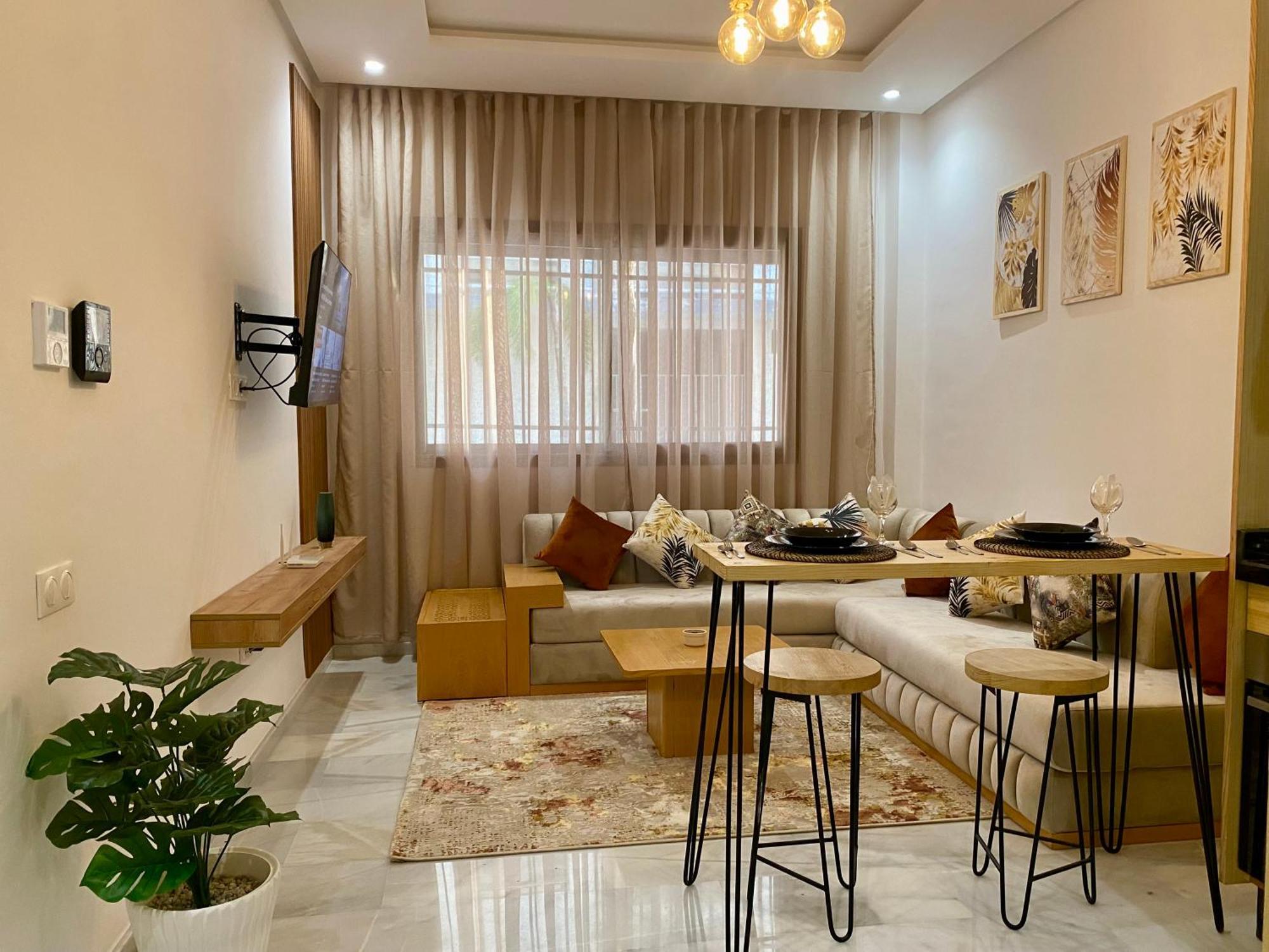 Elegance En 40 Metres Nouaceur Apartment Bagian luar foto